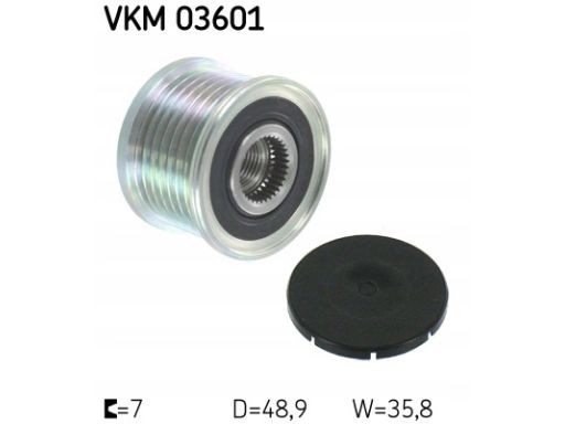 Sprzęgło Jednokierunkowe Alternatora Vkm 03601