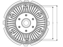 Wentylator Chłodnicy Silnika 47924