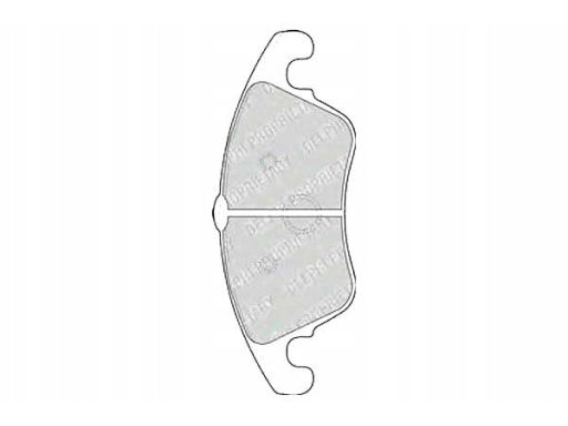 Klocek Hamulcowy Kpl. Lp2099