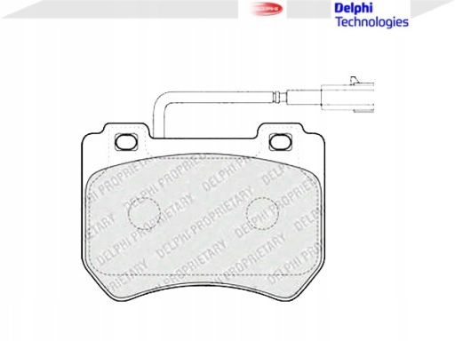 Klocek Hamulcowy Kpl. Lp2200