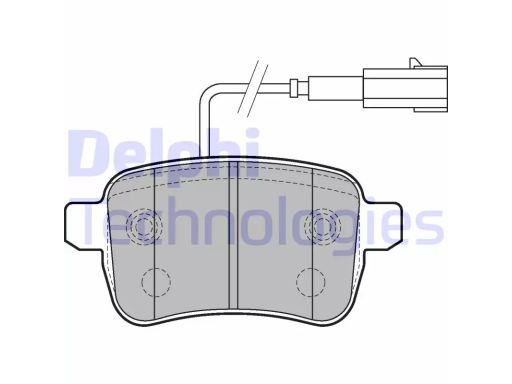 Klocek Hamulcowy Kpl. Lp2222