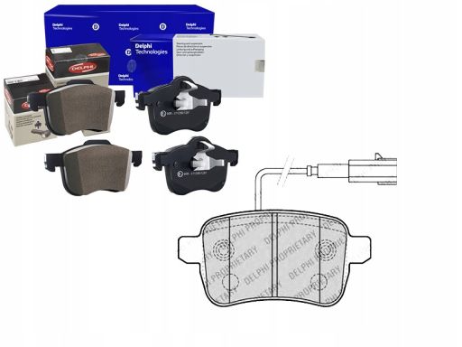 Klocek Hamulcowy Kpl. Lp2222