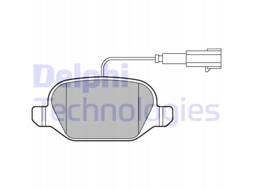 Klocek Hamulcowy Kpl. Lp2302