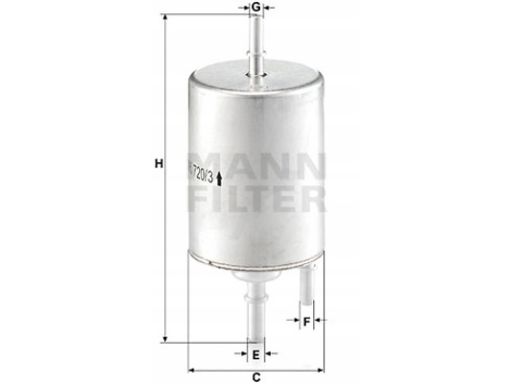 Filtr Paliwa Wk 720/3