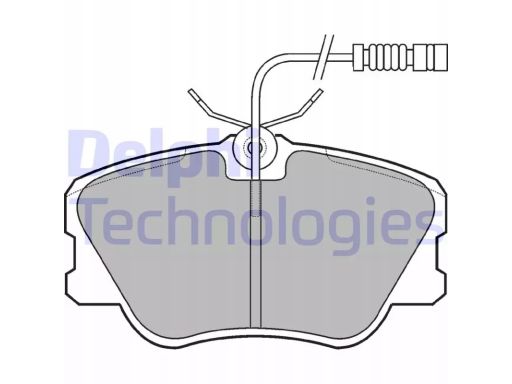 Klocek Hamulcowy Kpl. Lp608