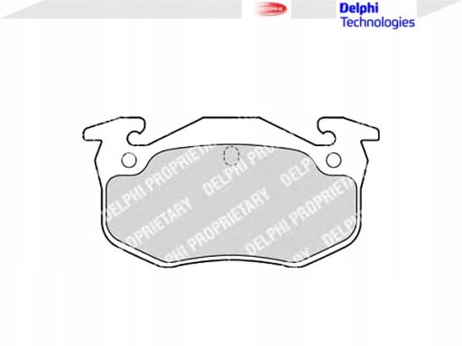 Klocek Hamulcowy Kpl. Lp699
