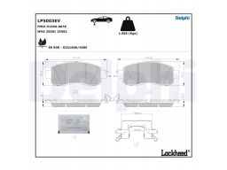 Klocek Hamulcowy Kpl. Lp5003Ev