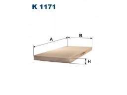 Filtr Kabiny K 1171