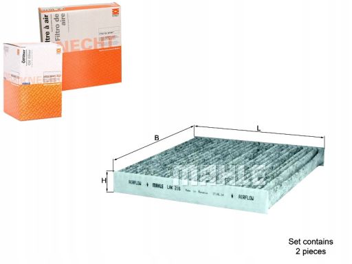 Filtr Kabiny Lak 216