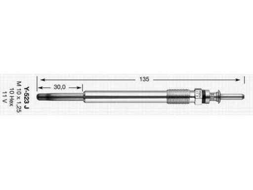 Świeca Żarowa/Płomieniowa 6298