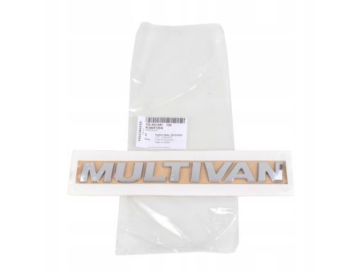 Emblemat Multivan Volkswagen Oryginał 7E5853687