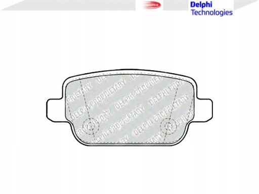 Klocek Hamulcowy Kpl. Lp1969