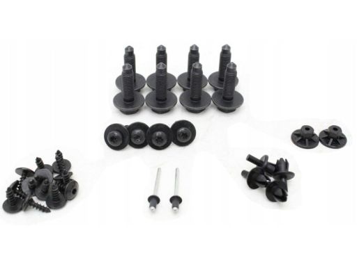 Komplet Zestaw Montażowy Zderzaka przód przedniego Volkswagen Golf 7 5