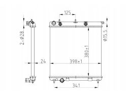 Chłodnica Silnika 50429A