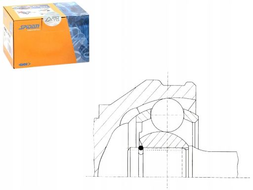 Przegub Napędowy Kpl. 24089