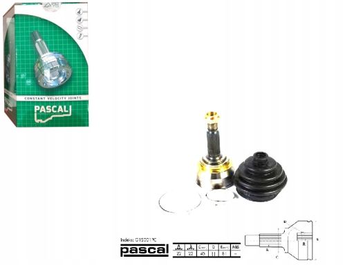 Przegub Napędowy Kpl. G1S001Pc