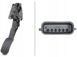 Czujnik, Pozycja Pedału Gazu 6Pv 009 978-781