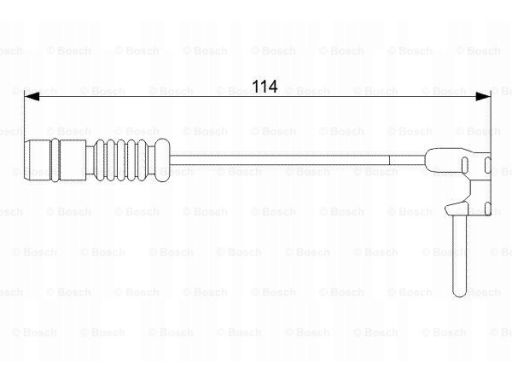 Styk Ostrzegawczy Zużycia Okładzin Hamul 1 987 473 011