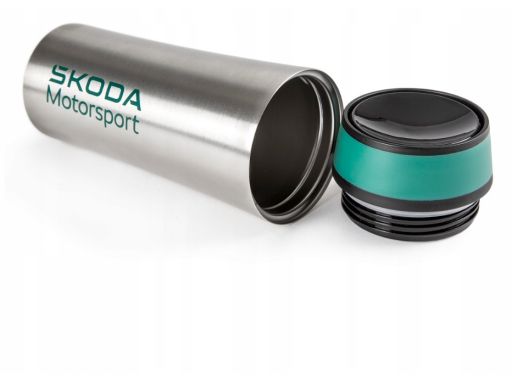 Butelka Kubek Termiczny Termos Skoda Motorsport Oryginał 350ml 6U00696