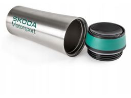 Butelka Kubek Termiczny Termos Skoda Motorsport Oryginał 350ml 6U00696