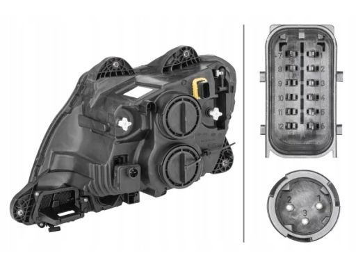 Reflektor Świateł Przednich 1Ed 010 116-541