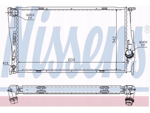 Chłodnica Silnika 60785A