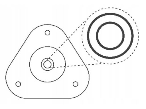 Górne Mocowanie Amortyzatora Sm5639