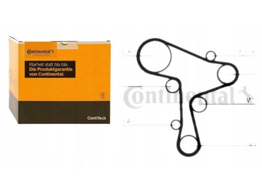 Zestaw Paska Rozrządu + Pompa Cieczy Chł Ct1168Wp2