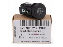 Przycisk Start Stop Skoda Superb Yeti Fabia Octavia Rapid 6V0905217WHS