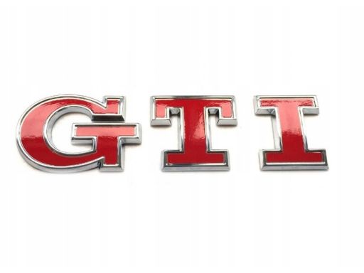 Emblemat napis GTI Volkswagen Golf VII 7 Polo VI 6 Oryginał 5G0853675A