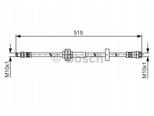 Przewód Hamulcowy Elastyczny 1 987 481 482
