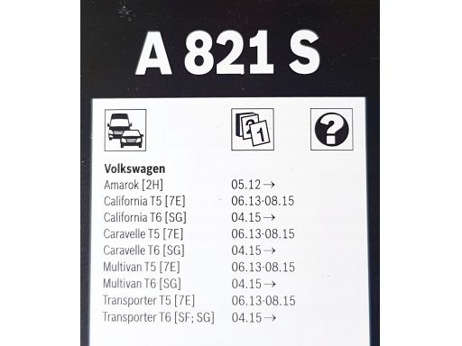 Pióro Wycieraczki 3 397 009 821