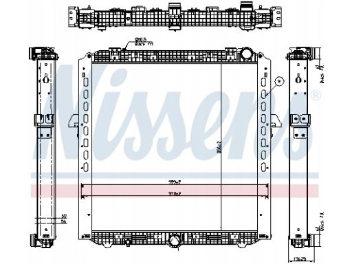 Chłodnica Silnika 67175