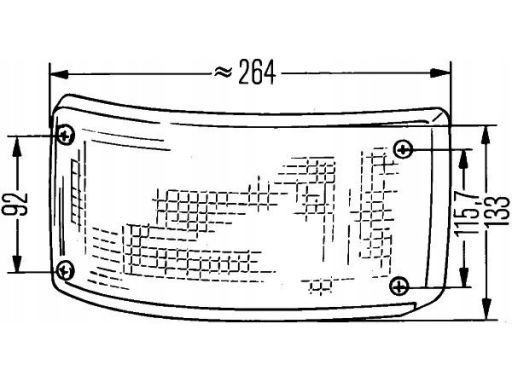 Lampa Kierunkowskazu 2Ba 005 603-007
