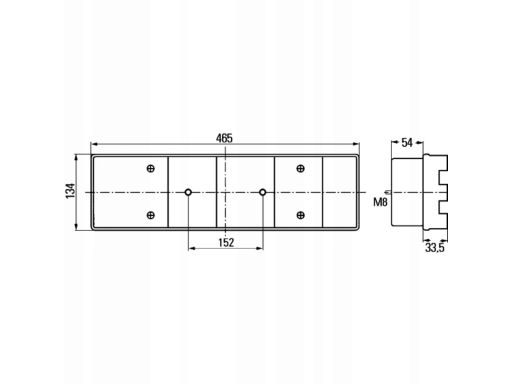 Lampa Zespolonych Świateł Tylnych 2Vp 008 204-101