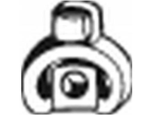 Wieszak Tłumika 255-394