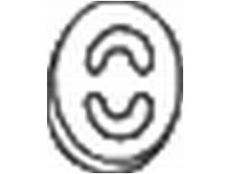 Wieszak Tłumika 255-839