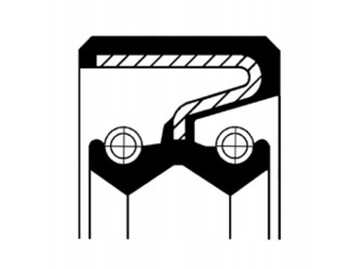 Uszczelniacz Wałka Manualnej Skrzyni Bie 12000745B