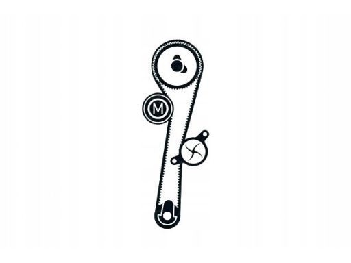 Zestaw Paska Rozrządu Vkma 06002