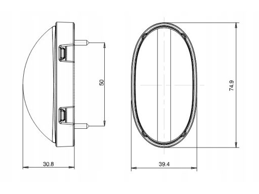 Światło Obrysowe 2039/I