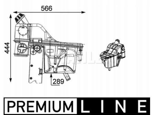 Zbiorniczek Wyrównawczy Płynu Chłodząceg Crt 54 000P