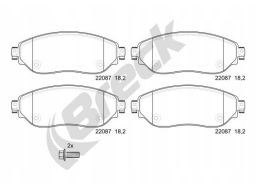 Klocek Hamulcowy Kpl. 22087 00 703 00