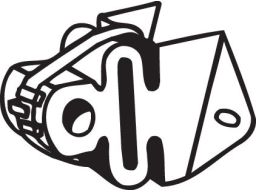 Wieszak Tłumika 255-156