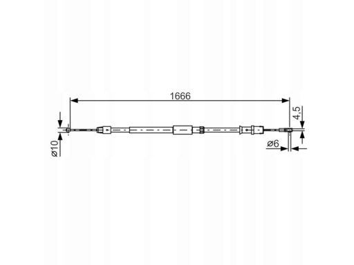 Linka Hamulca Postojowego 1 987 482 032