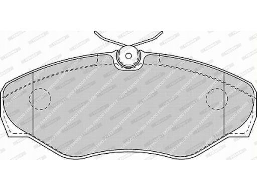 Klocek Hamulcowy Kpl. Fvr1515