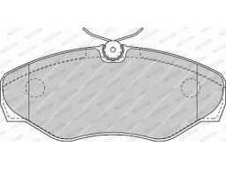 Klocek Hamulcowy Kpl. Fvr1515