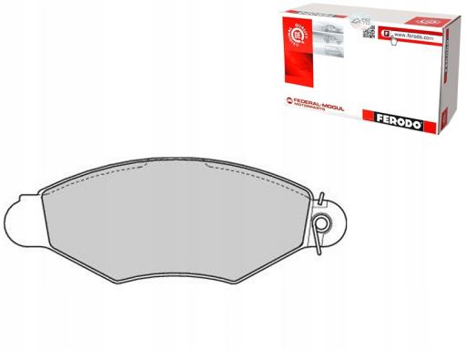 Klocek Hamulcowy Kpl. Fdb1135