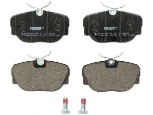 Klocek Hamulcowy Kpl. Fdb660