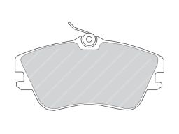 Klocek Hamulcowy Kpl. Fvr970