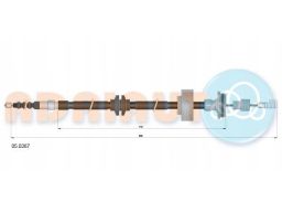 Linka Hamulca Postojowego 05.0267